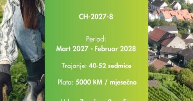 Praksa u Švajcarskoj za studente poljoprivrede