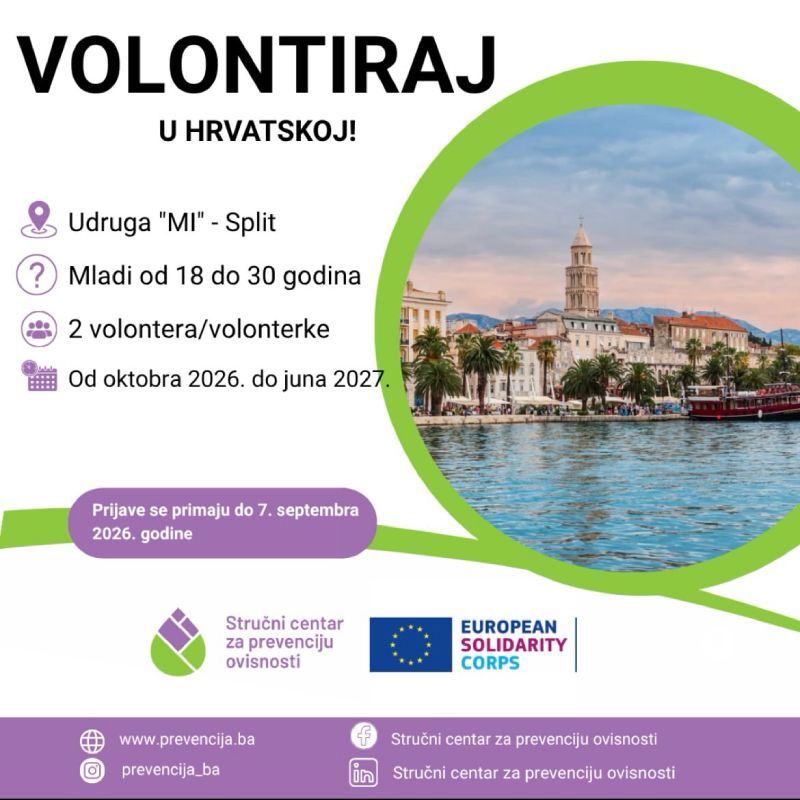 Volontiraj u Hrvatskoj