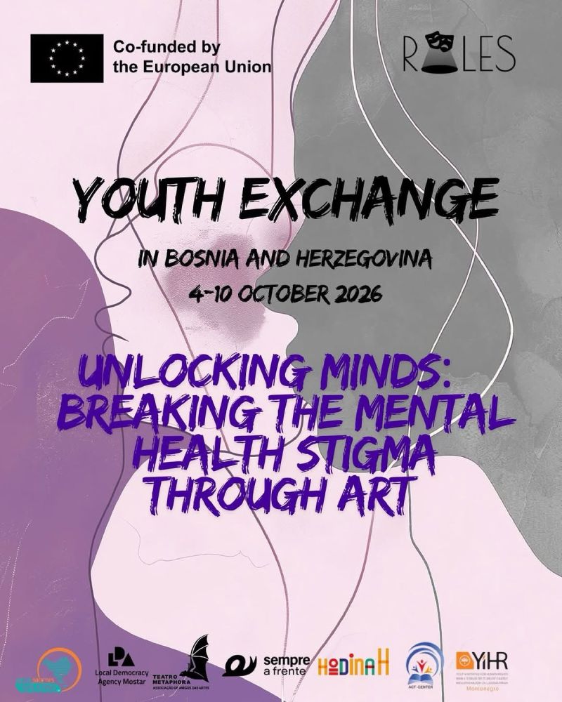 Youth Exchange "Unlocking Minds - Breaking the Mental Health Stigma Through Art"