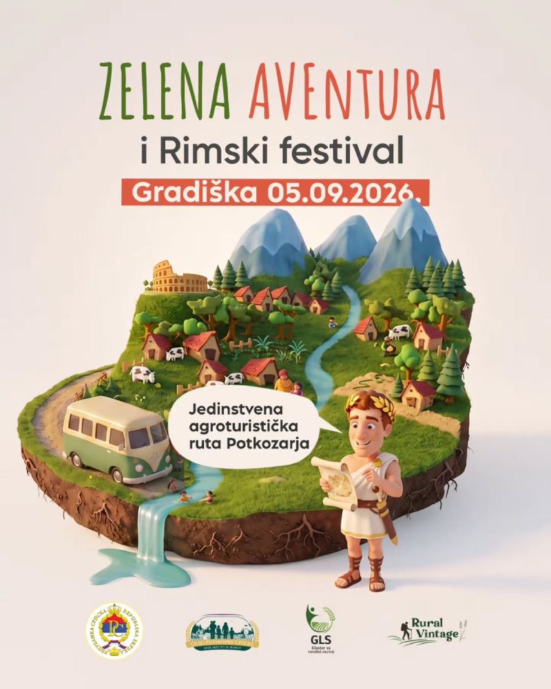 ZELENA AVEntura i RIMSKI FESTIVAL – GRADIŠKA