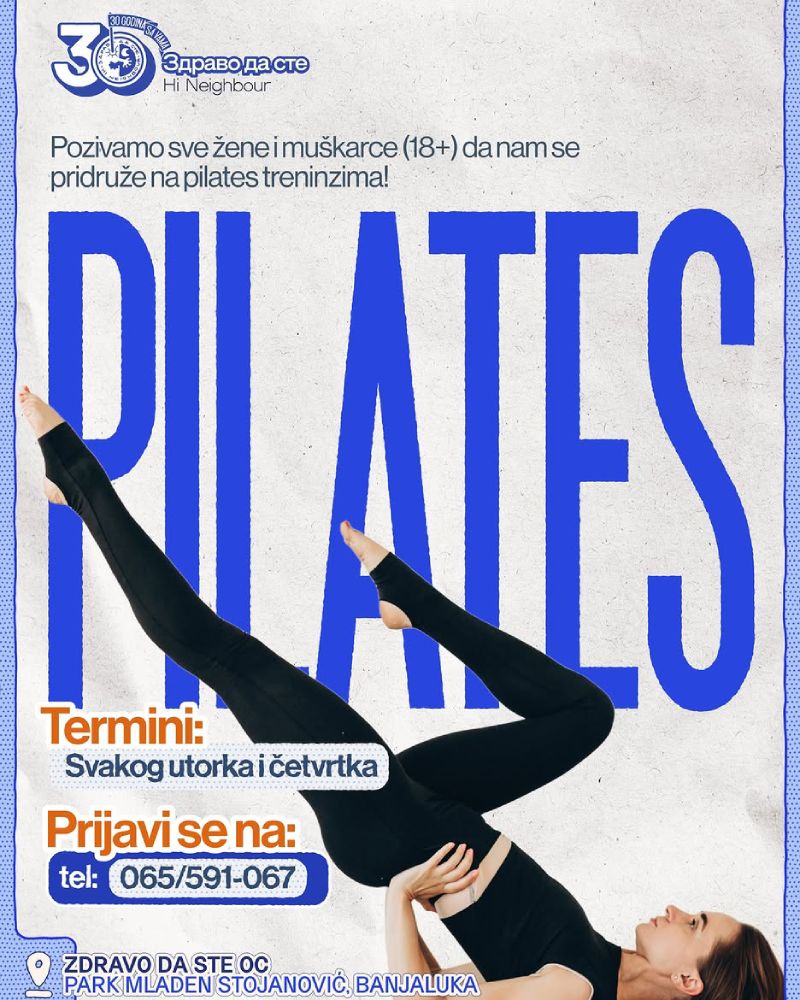 Pilates u Zdravo da ste