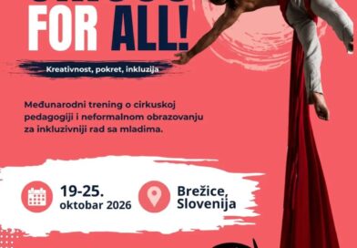 Trening "Circus for All!" u Sloveniji