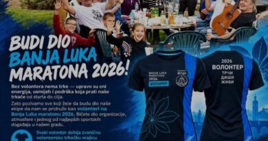 Poziv za volontere: BUDI DIO BANJA LUKA MARATONA 2026