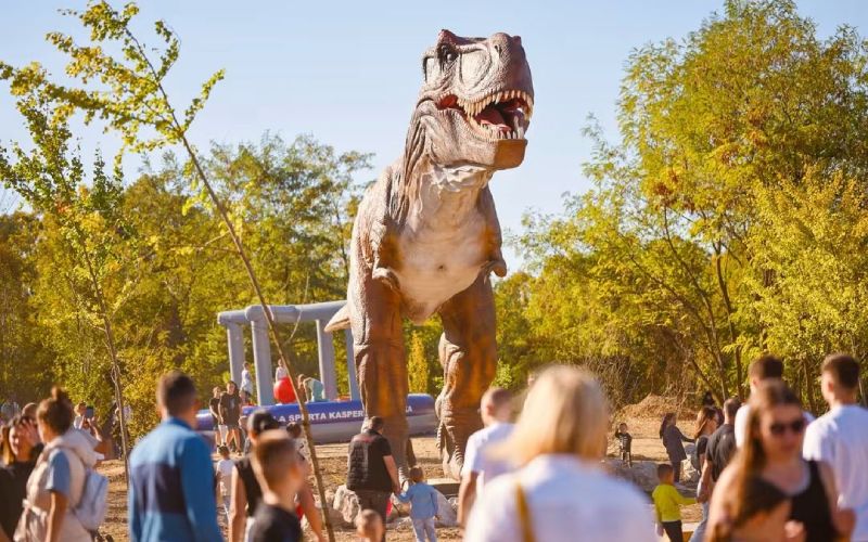 Banja Luka dobila prvi Dino park: Nova rekreativna zona Krčmarice oduševila najmlađe