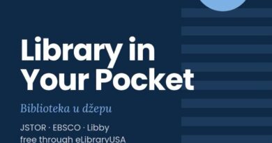 Biblioteka u džepu: besplatan pristup eLibraryUSA