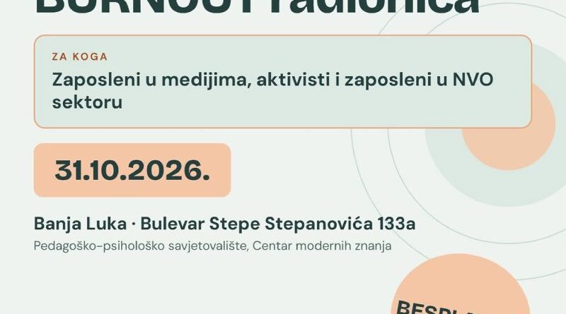 Burnout radionica