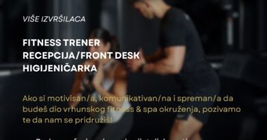 Gym4Life zapošljava