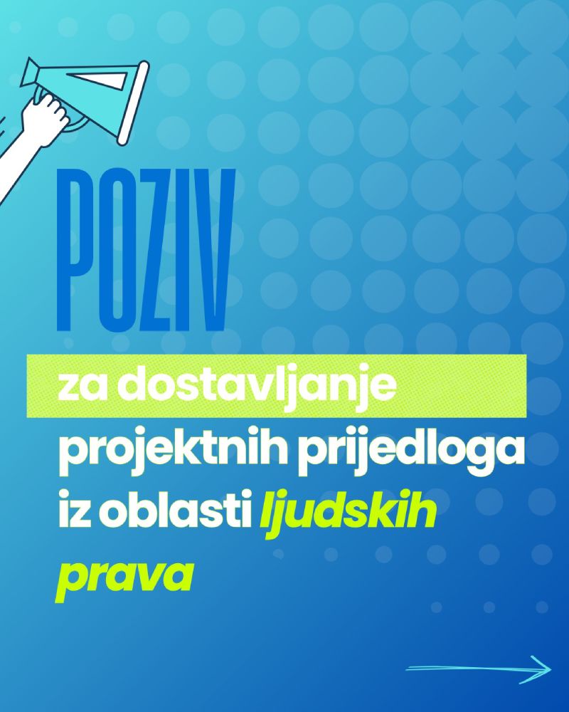 Poziv: Podrška projektima iz oblasti ljudskih prava