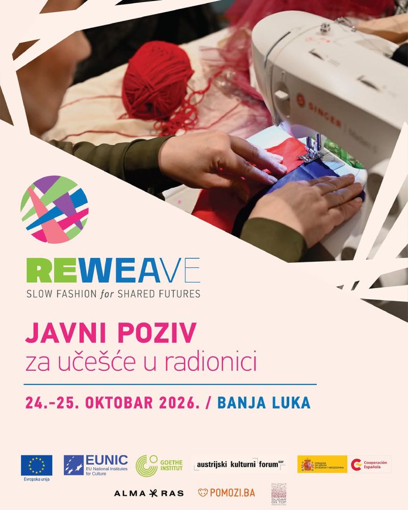 Radionici "ReWeave - Slow Fashion for Shared Futures"
