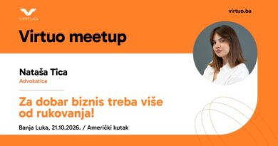 Virtuo meetup - Za dobar biznis treba više od rukovanja: od osnivanja do zaštite onoga što gradite