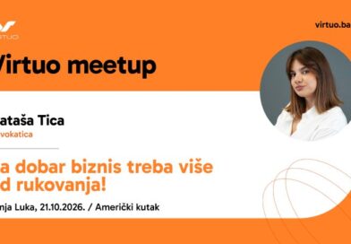 Virtuo meetup - Za dobar biznis treba više od rukovanja: od osnivanja do zaštite onoga što gradite